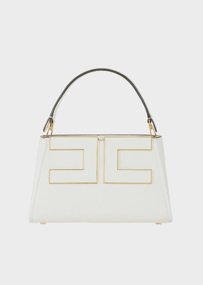 Borsa a mano con tracolla e logo