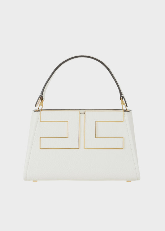 Borsa a mano con tracolla e logo