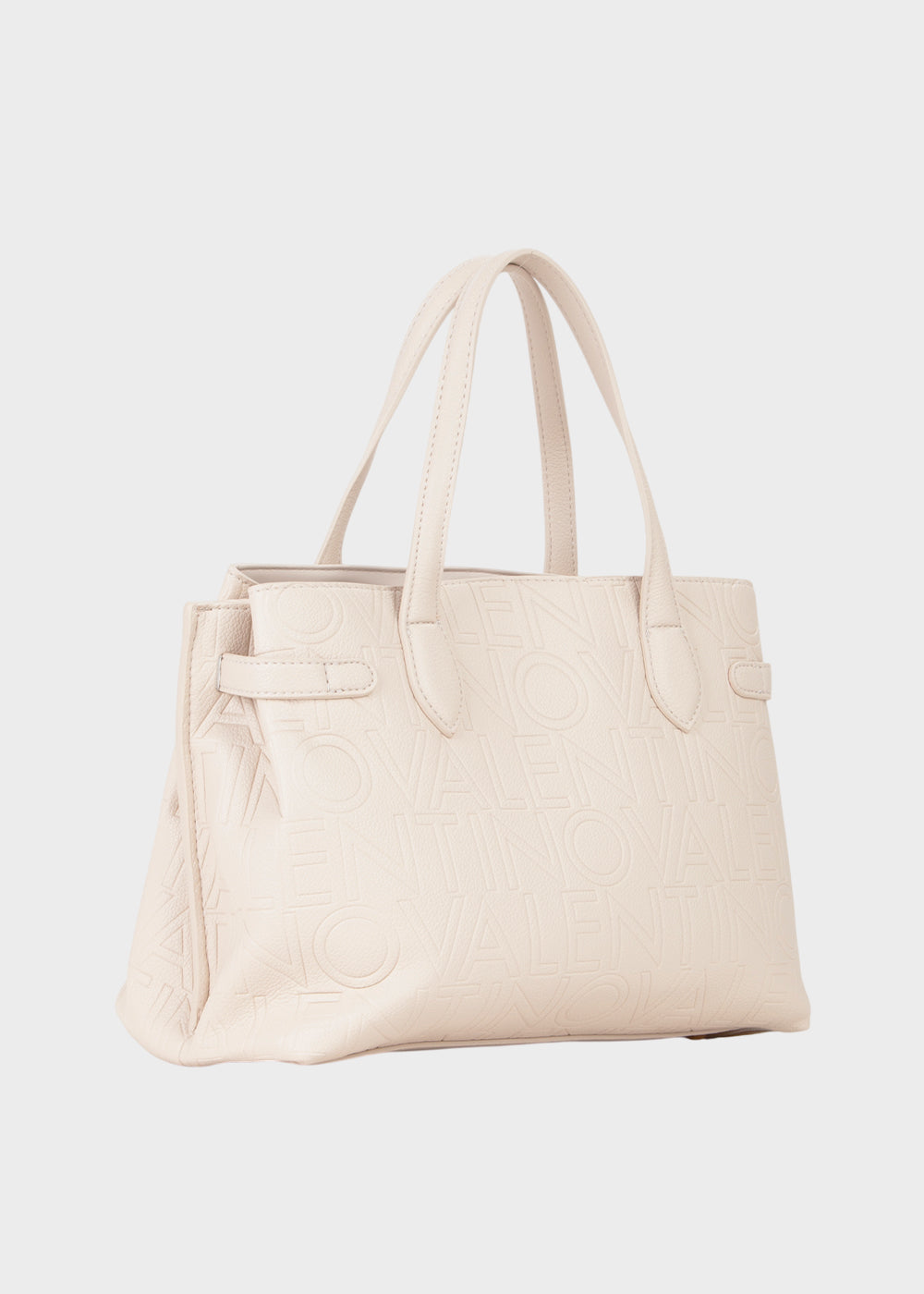 Borsa a mano con tracolla Pansy con logo all over