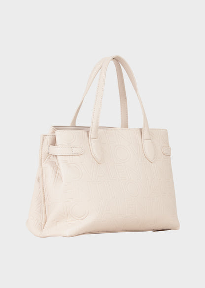 Borsa a mano con tracolla Pansy con logo all over