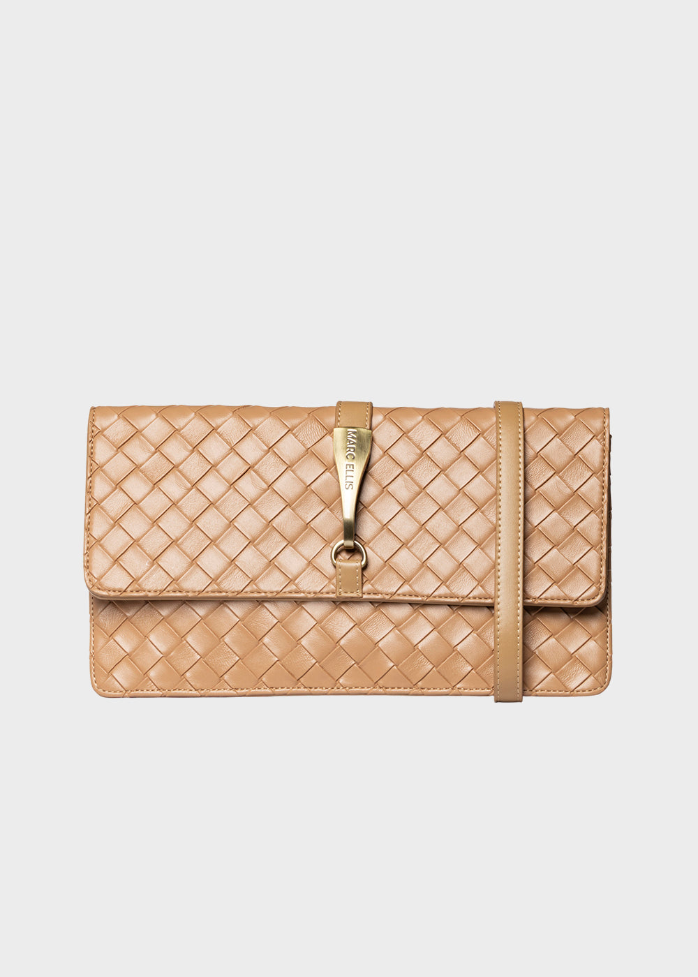 Pochette Chloe Plait con tracolla ed effetto intreccio