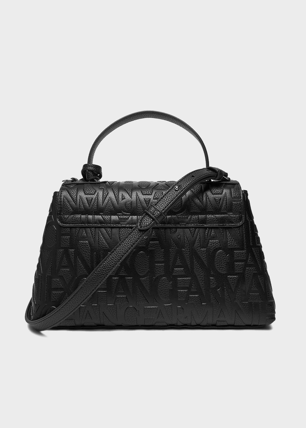 Liz Pebble shoulder bag with all-over logo-4