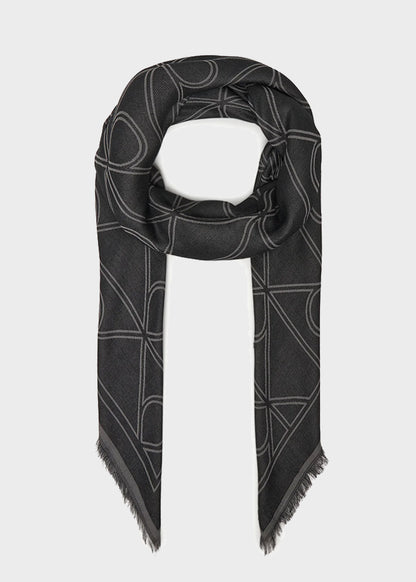 Foulard da uomo con logo