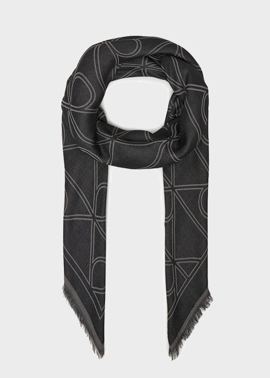 Foulard da uomo con logo