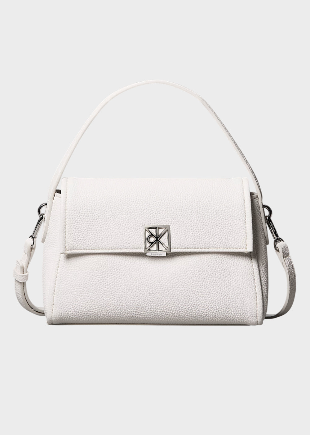 Borsa a mano con tracolla Emblem Pebble