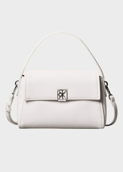 Borsa a mano con tracolla Emblem Pebble