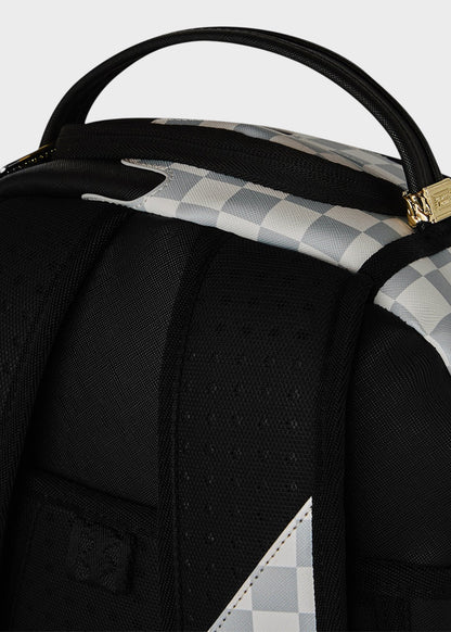 Zaino Cream Check Side Drip