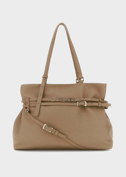 Shoulder bag with logo