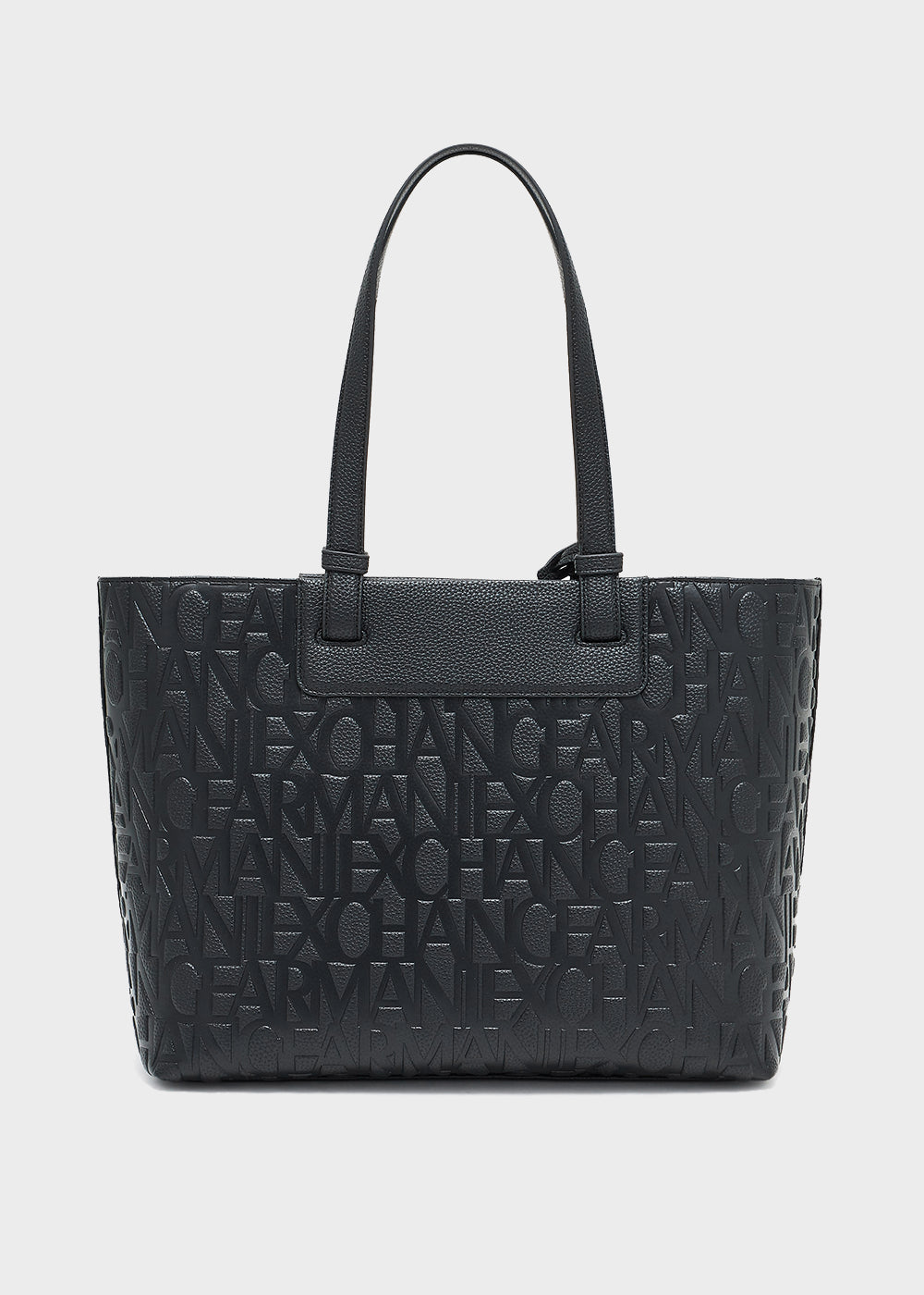 Liz Pebble M shopping bag with all-over logo