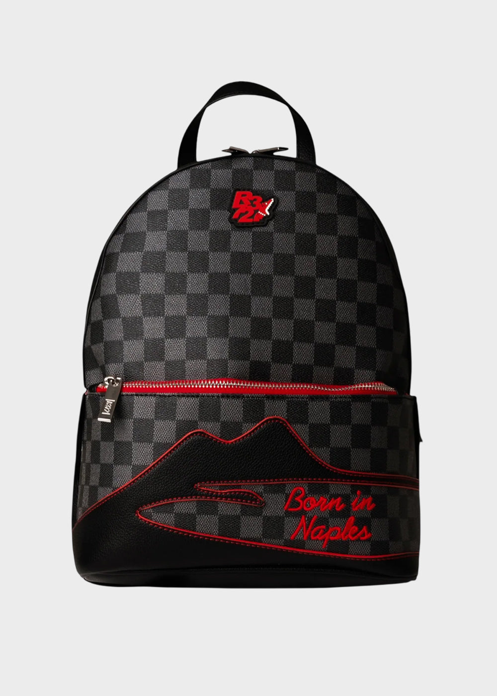 Zaino Vesuvius piccolo con trama a scacchi, "Limited Edition"