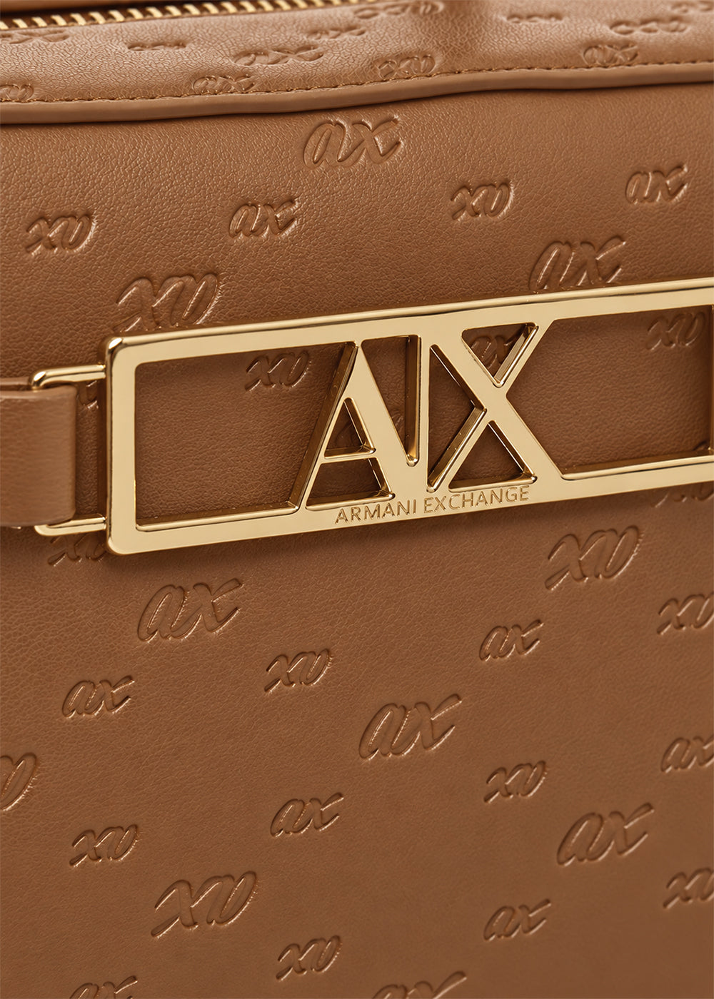Bauletto a mano Polly Logo M con tracolla e logo all over-4