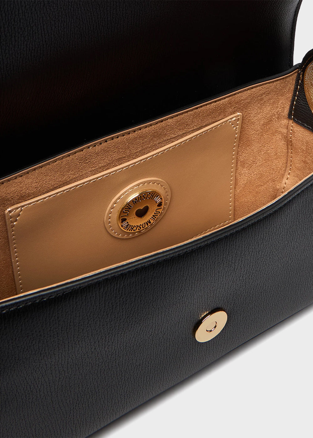 Borsa a mano con tracolla e logo-5
