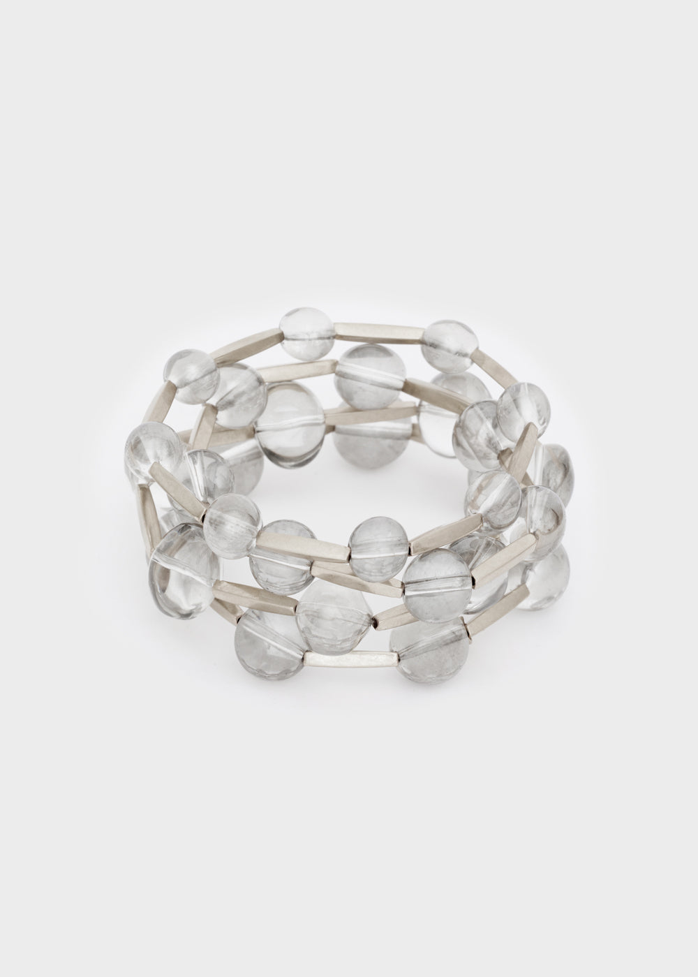 LUXE BIG BRACELETS SET WITH SPHERES