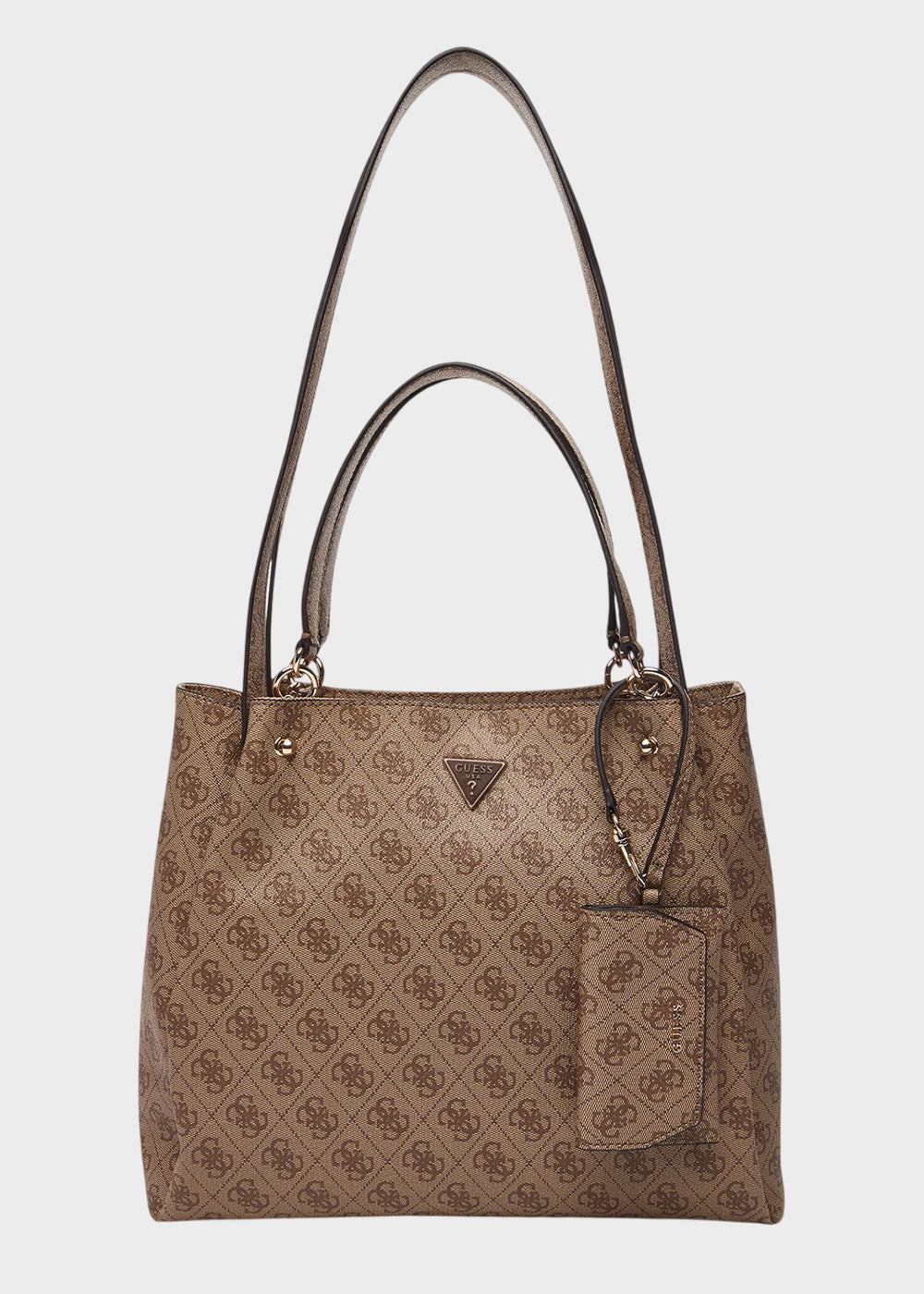 Borsa a tracolla Lorella Logo con manico e charm-1