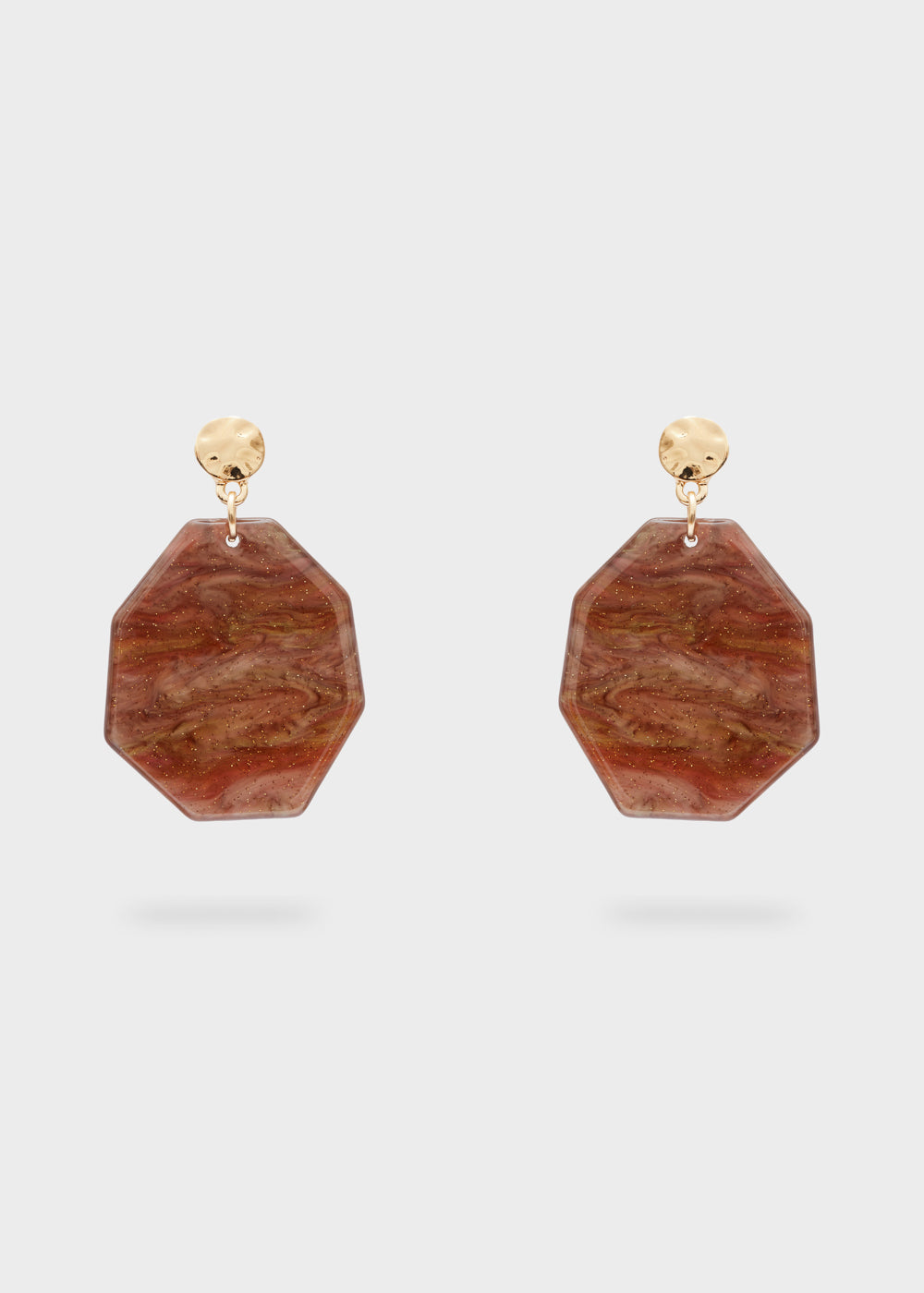 GEO RESIN EARRINGS