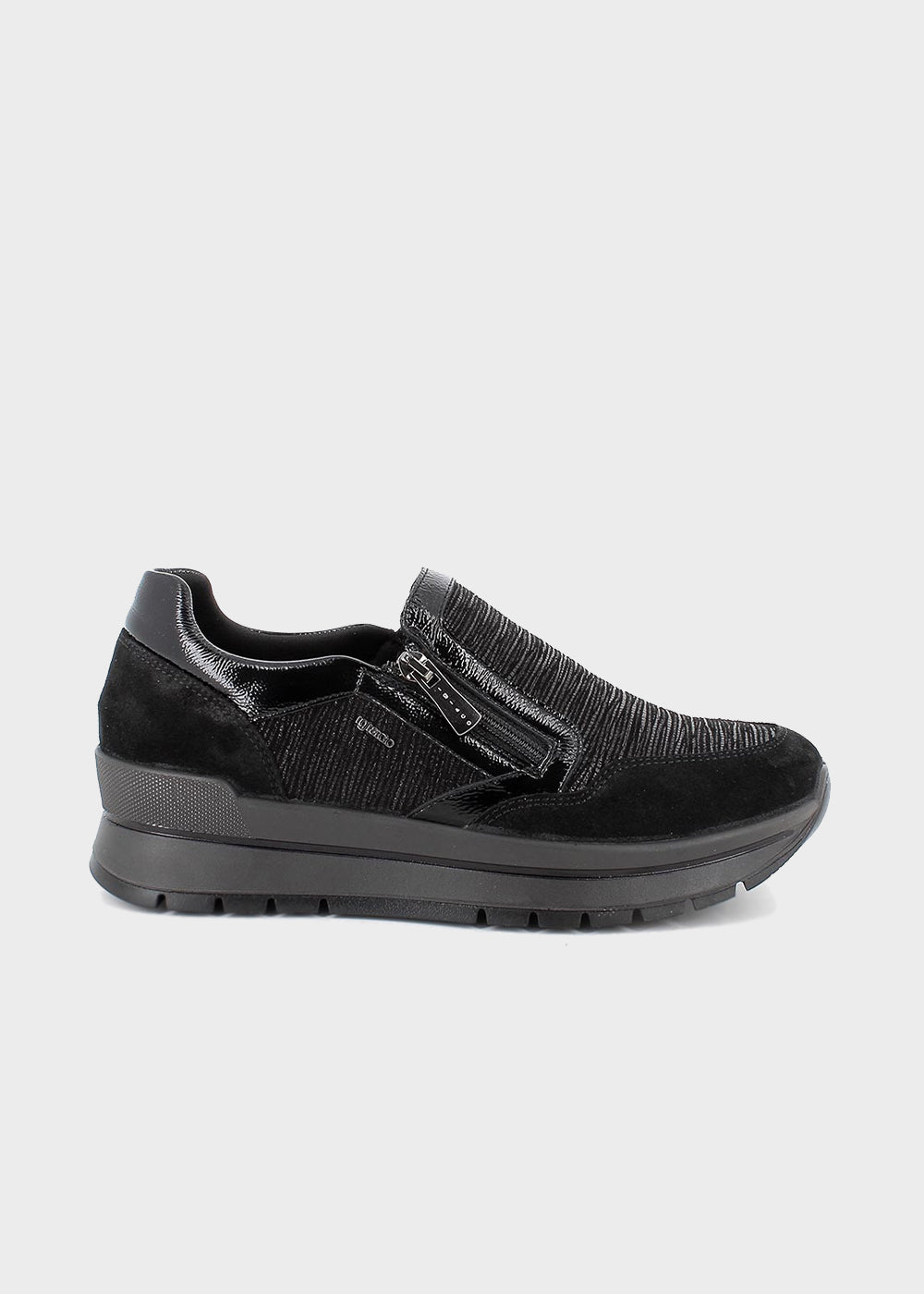 Scarpe Slip on con zip