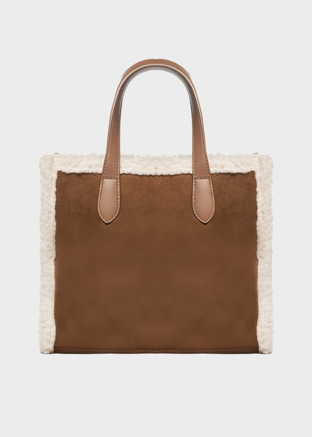 Buby Suede M Soft Handbag with Shoulder Strap