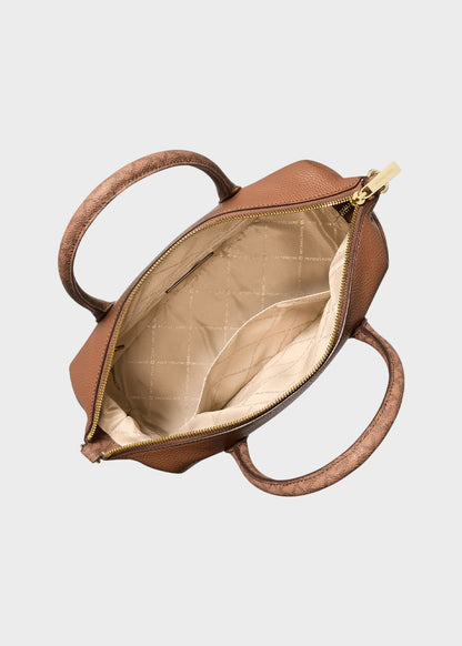 Bauletto Hyde con tracolla e logo frontale