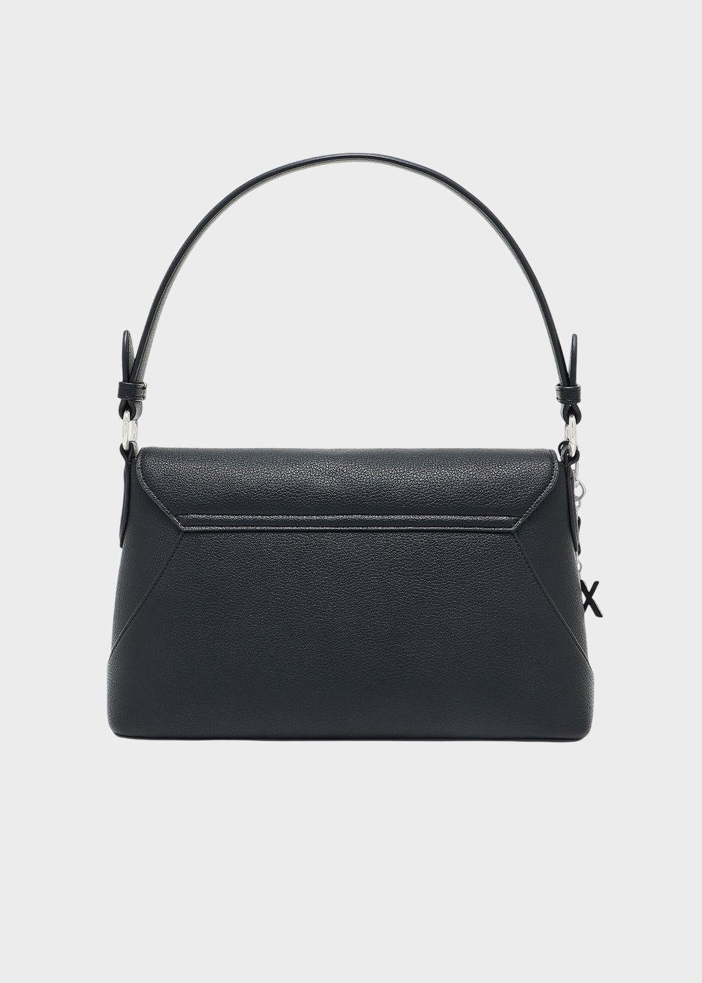 Borsa a spalla Isabel con manico e chiusura a patta-5