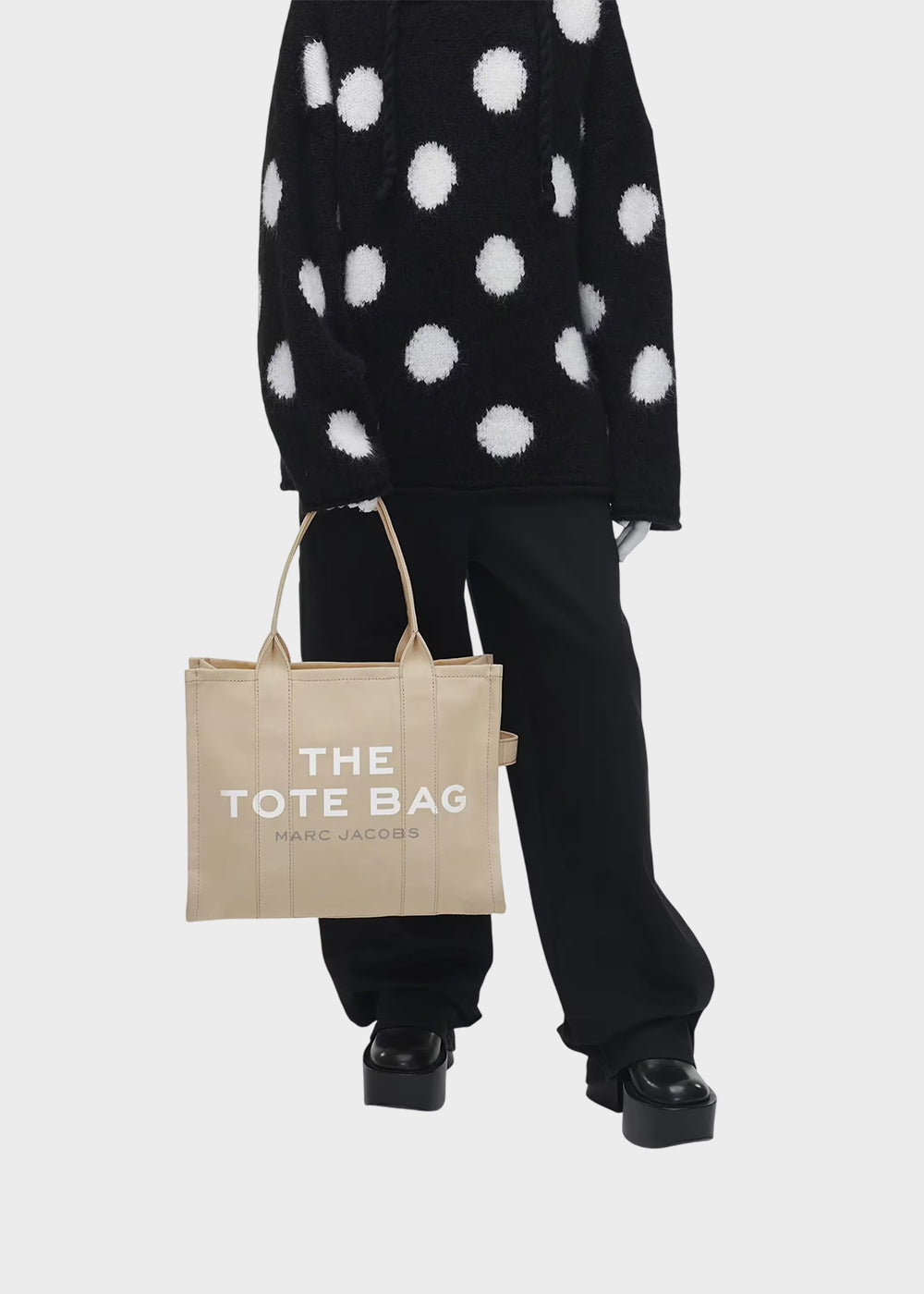 Borsa da spalla "The Tote Bag" grande in tessuto