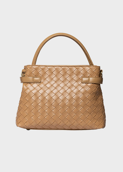 Borsa a mano Arizona M Plait con tracolla e trama ad effetto geometrico