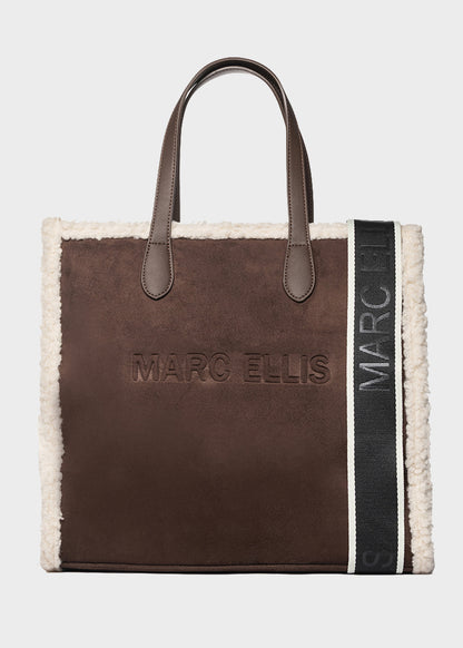 Buby Suede L Soft Handbag with Shoulder Strap