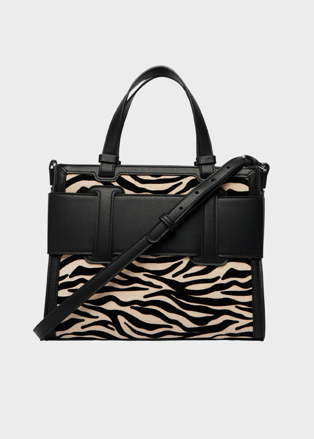 Borsa a mano con tracolla Susie Tote M zebrata-3