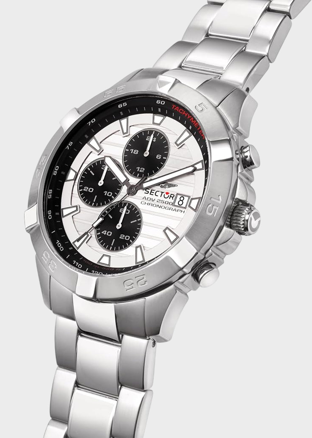 Orologio No Limits Cronografo ADV2500 43MM Silver Dial-3