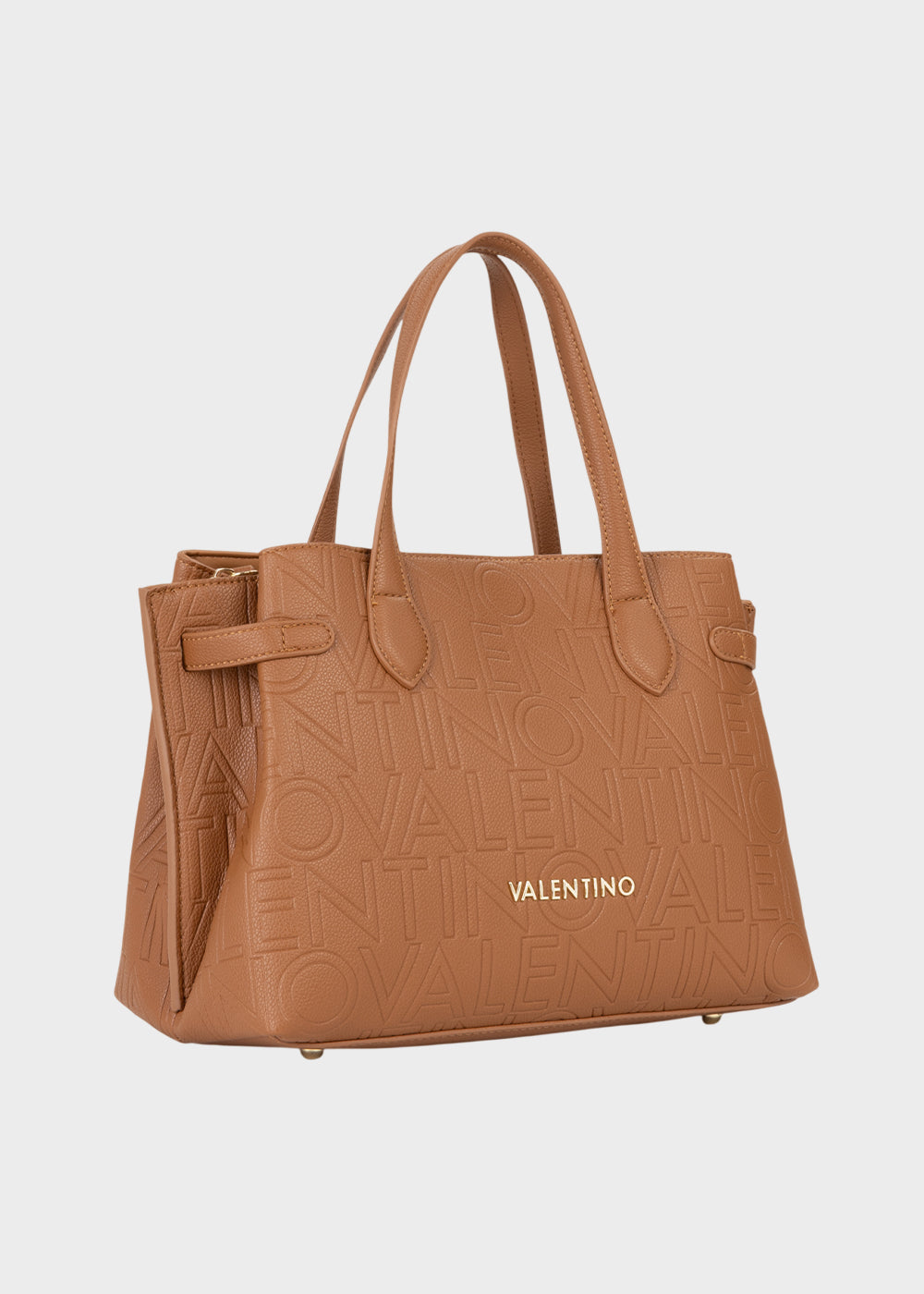 Borsa a mano con tracolla Pansy con logo all over