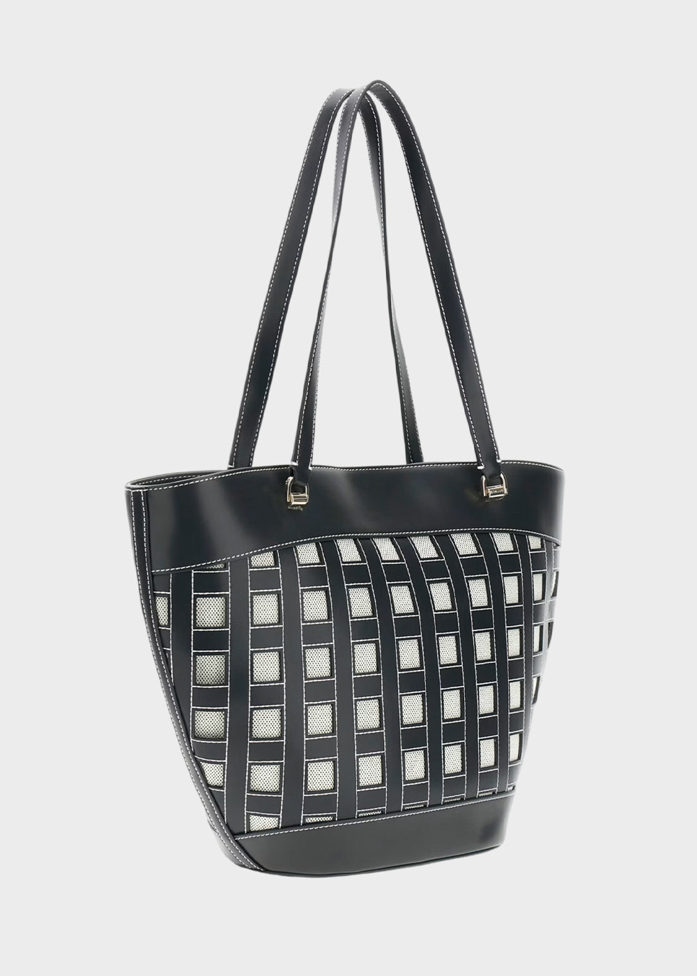 Borsa a spalla Frankie con trama