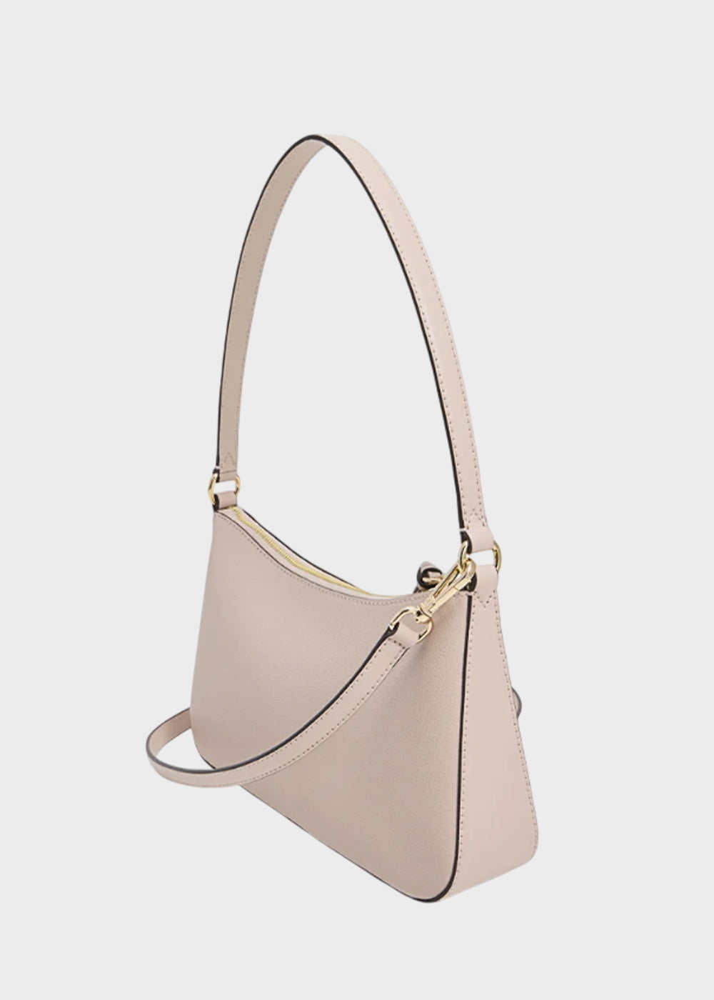Borsa da spalla Sienna con tracolla e logo all over