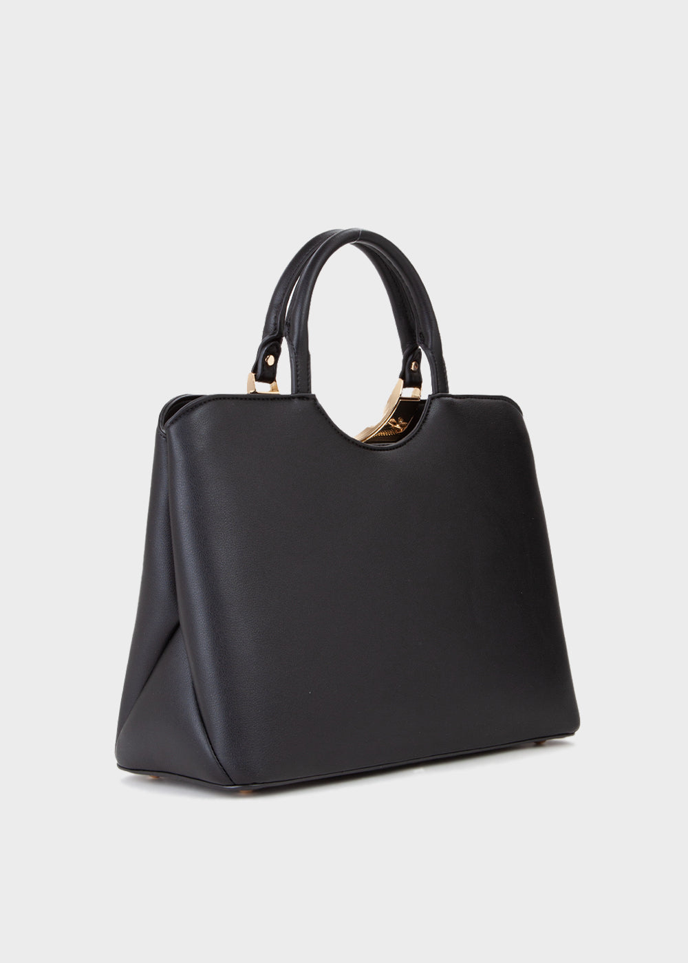 Borsa a mano con tracolla Wendy con dettagli metallici