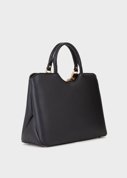 Borsa a mano con tracolla Wendy con dettagli metallici