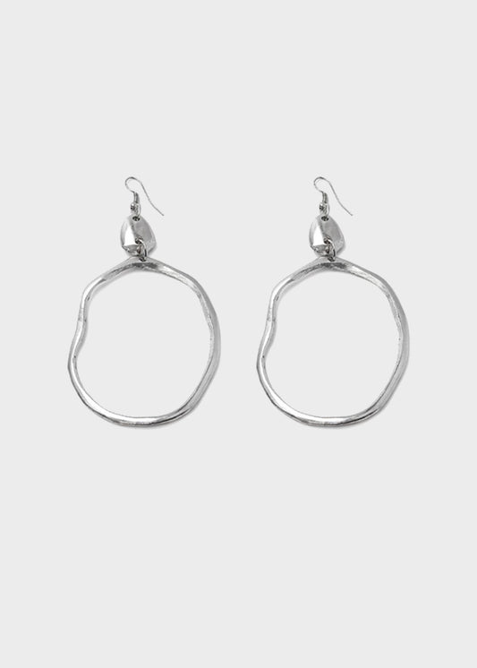 Oval Silhouette Earrings