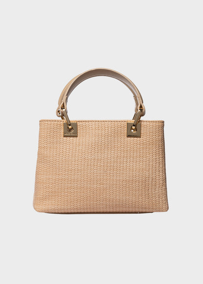 Borsa a mano con tracolla Krissy S Straw