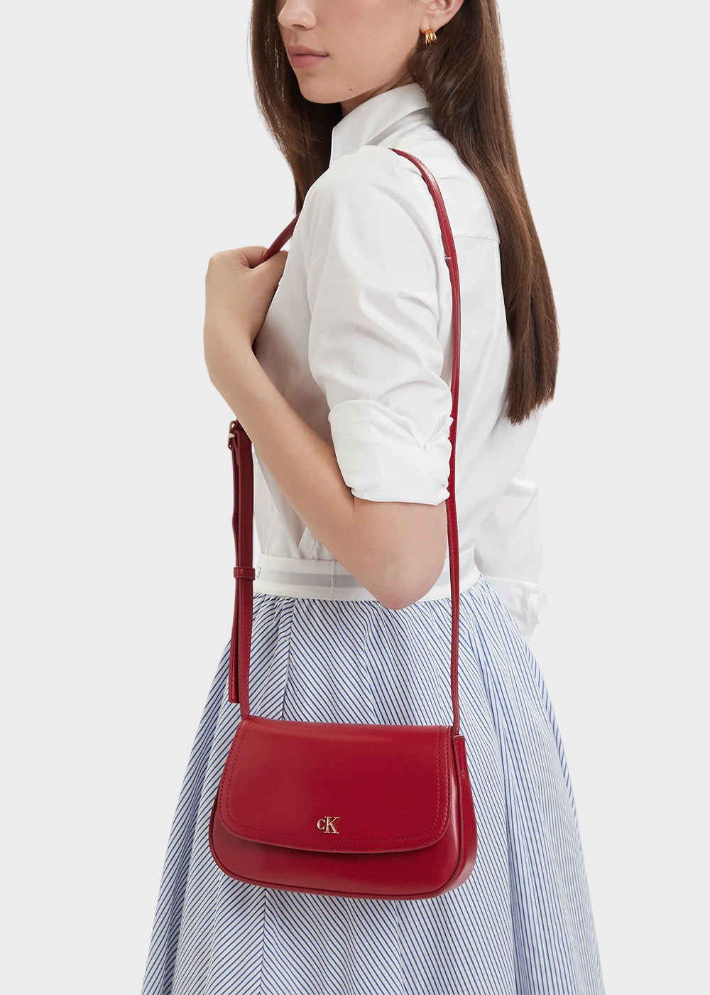 Borsa a tracolla Flap Camera Bag con logo-2