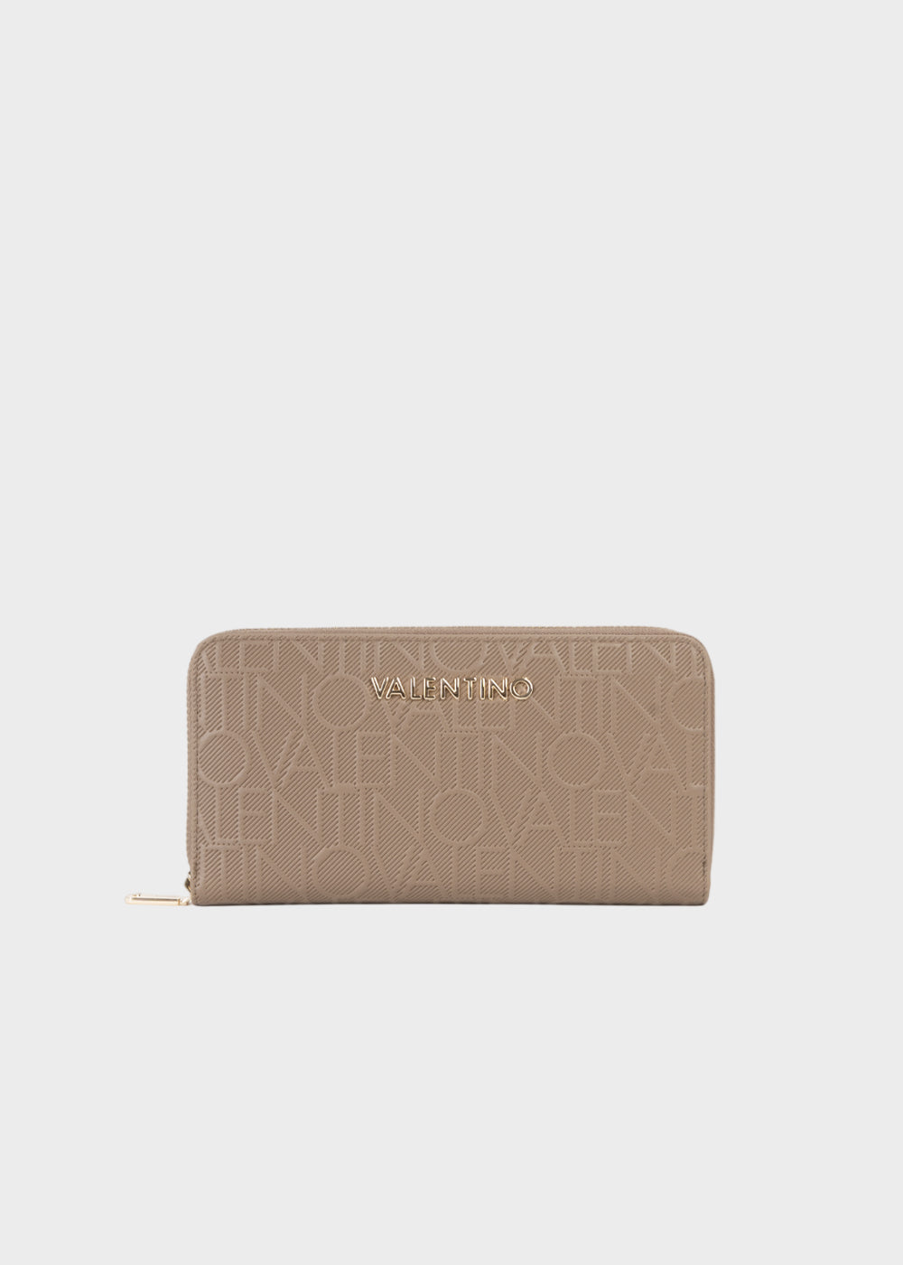 Portafogli Ginevra Re con zip e logo all over