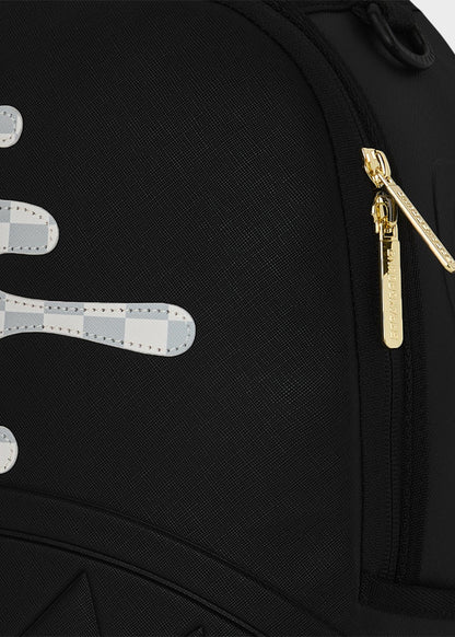 Zaino Cream Check Side Drip