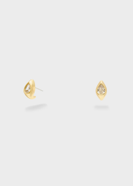Orecchini Drop mini con zircone