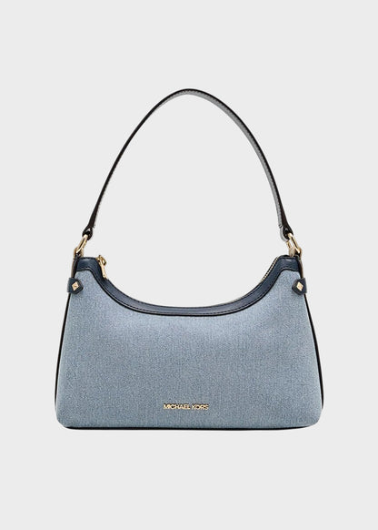 Borsa a spalla Maeve in denim