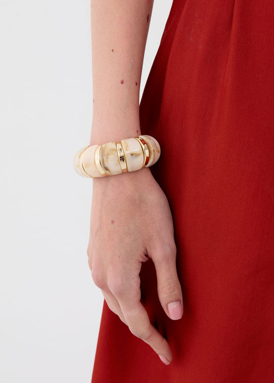 Bracciale elastico Thin in resina