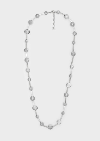 LUXE LONG NECKLACE WITH SPHERES