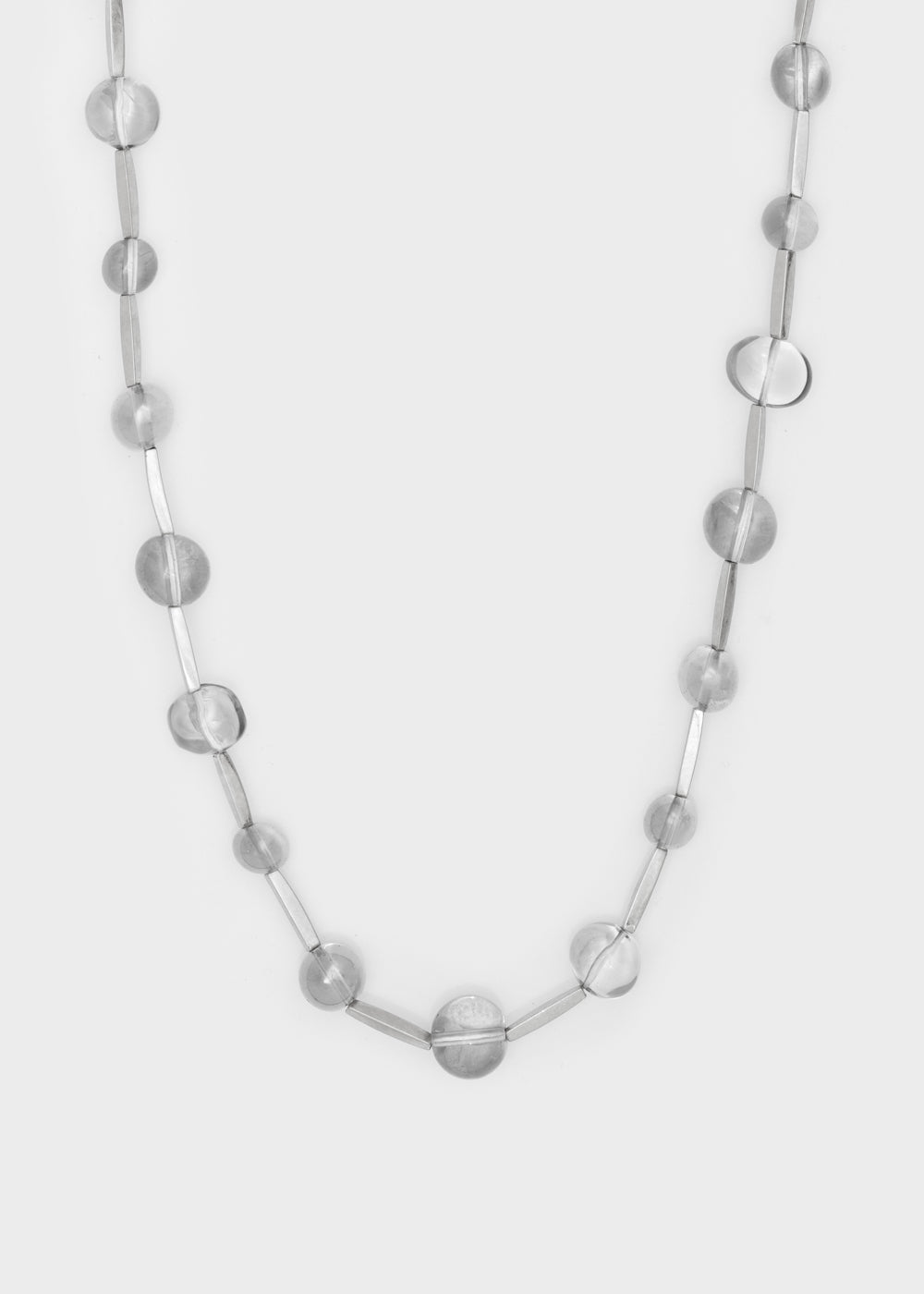 LUXE LONG NECKLACE WITH SPHERES