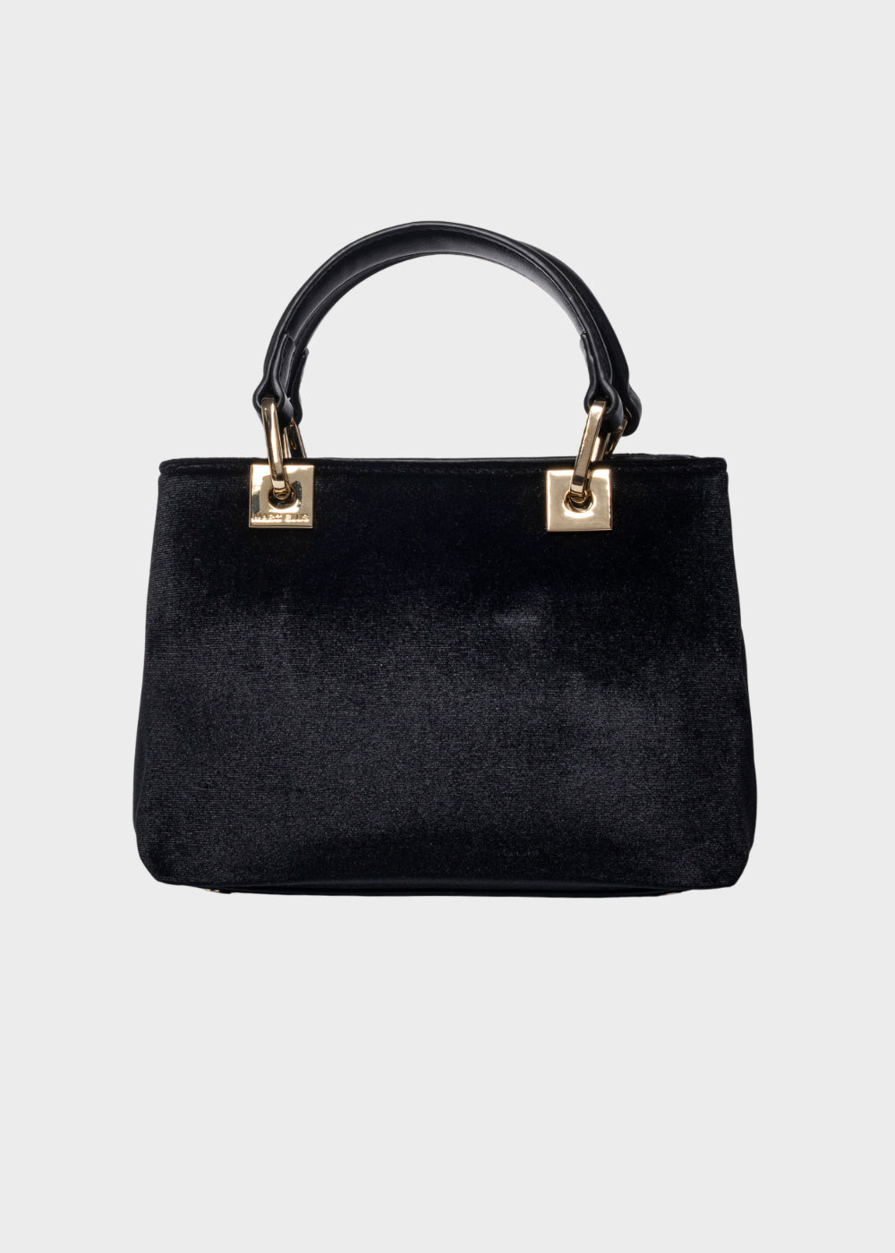 Borsa a mano Wendi S con tracolla, in effetto velluto-3