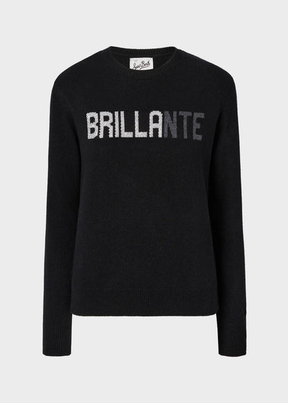 Sparkling Sweater with Rhinestones