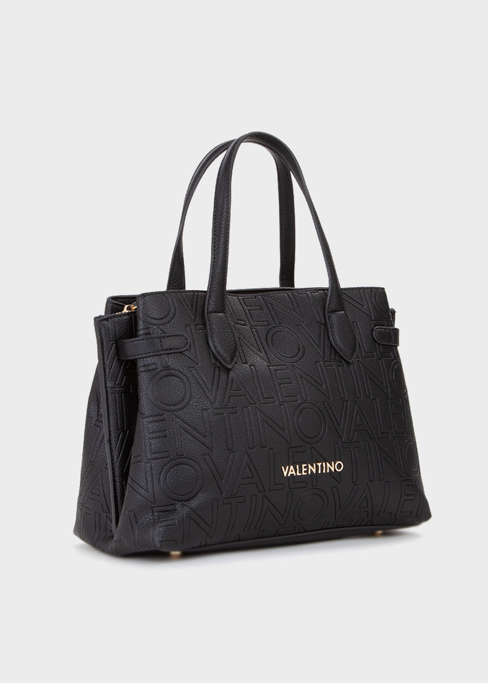 Borsa a mano con tracolla Pansy con logo all over