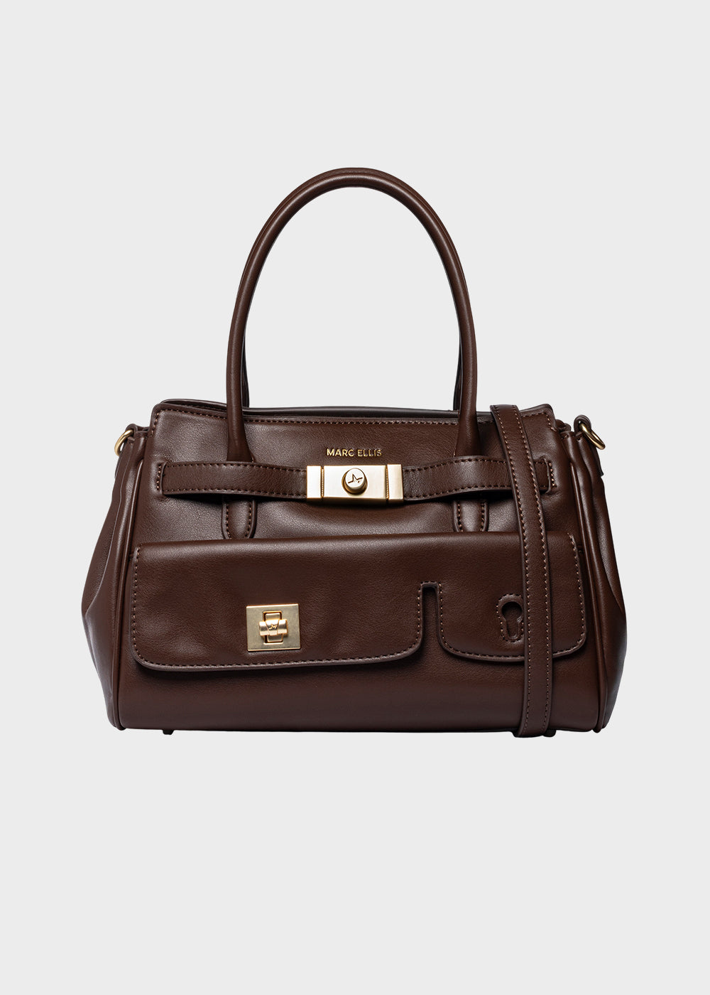 Borsa a mano Myna Soft con tracolla-1