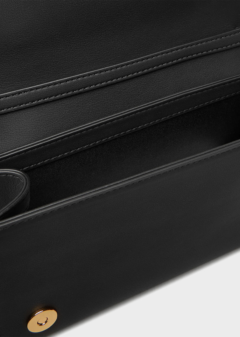 Borsa a tracolla con logo frontale