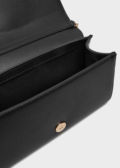Shoulder bag with logo and heart on the front