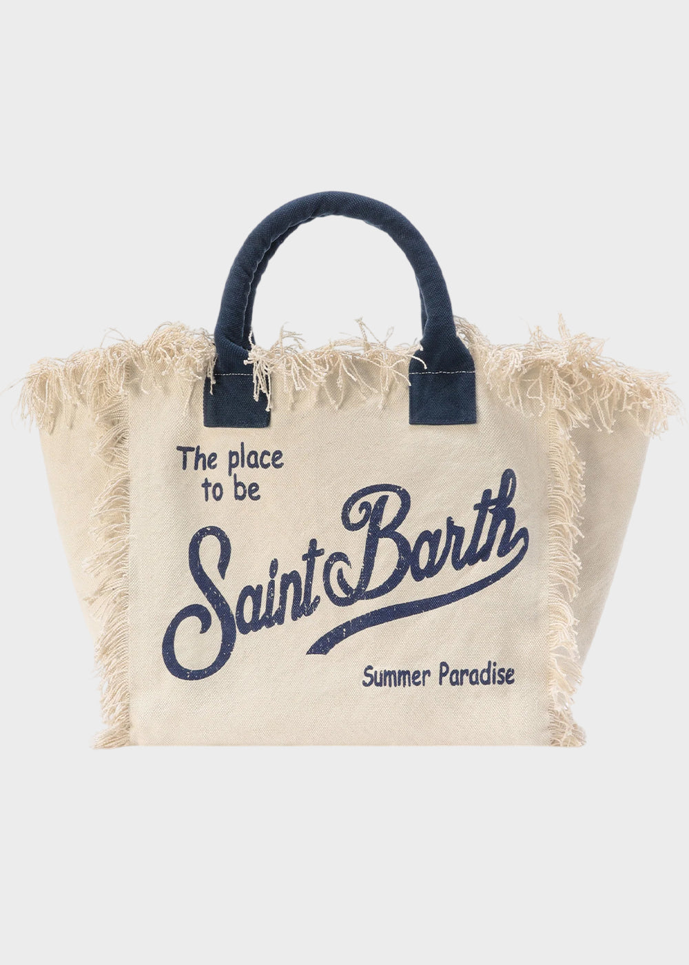 Borsa da mare grande Vanity in canvas